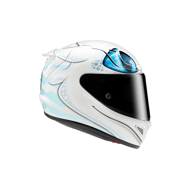 Интегрална каска HJC RPHA 12 Light Fury Universal бяло-синя разпродажба