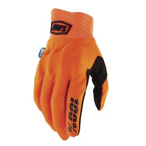 Ръкавици за мотокрос 100% Cognito Smart Shock fluo orange