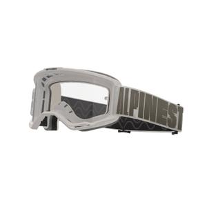 Очила за мотокрос Alpinestars Vision 5 Hollow пясъчни с прозрачен плексиглас
