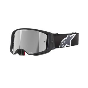 Alpinestars Supertech Corp Очила за мотокрос черни и сиви със сребърни лещи
