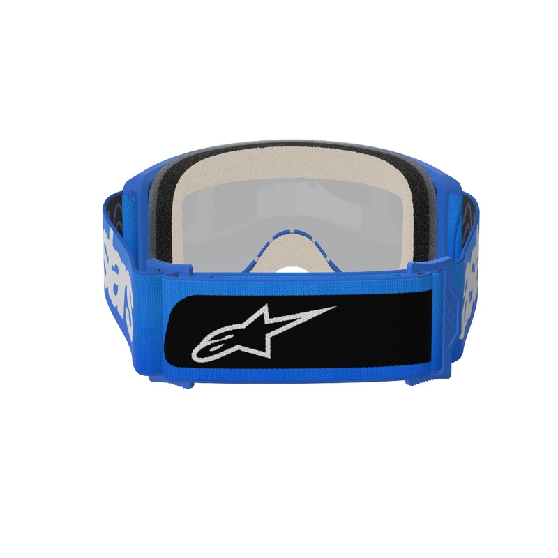 Очила за мотокрос Alpinestars Vision 5 Blaze сини с огледални сини лещи