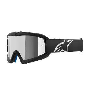 Alpinestars Vision Youth Corp детски очила за мотокрос черни с огледални сребърни лещи
