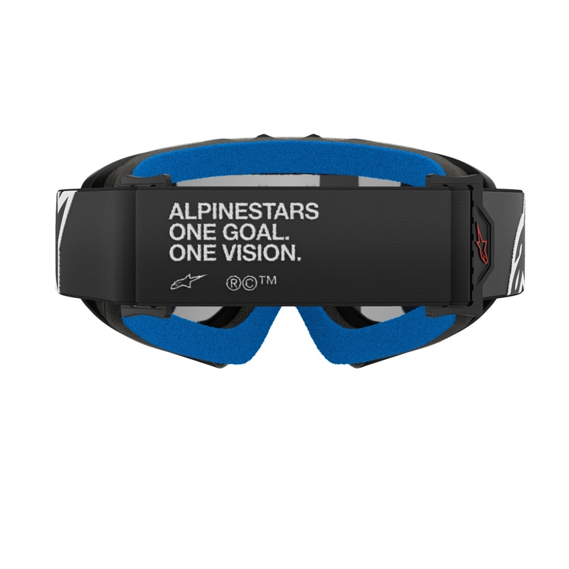 Alpinestars Vision Youth Corp детски очила за мотокрос черни с огледални сребърни лещи