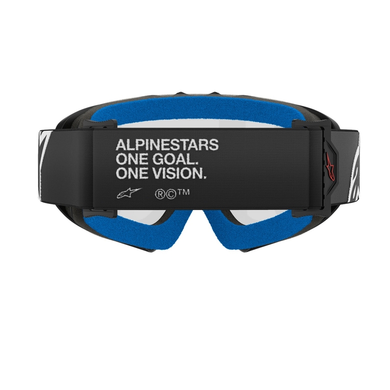 Alpinestars Vision Youth Corp детски очила за мотокрос черни с прозрачни лещи