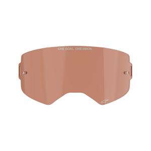 Плексиглас за очила Alpinestars Supertech orange-brown-afterburn