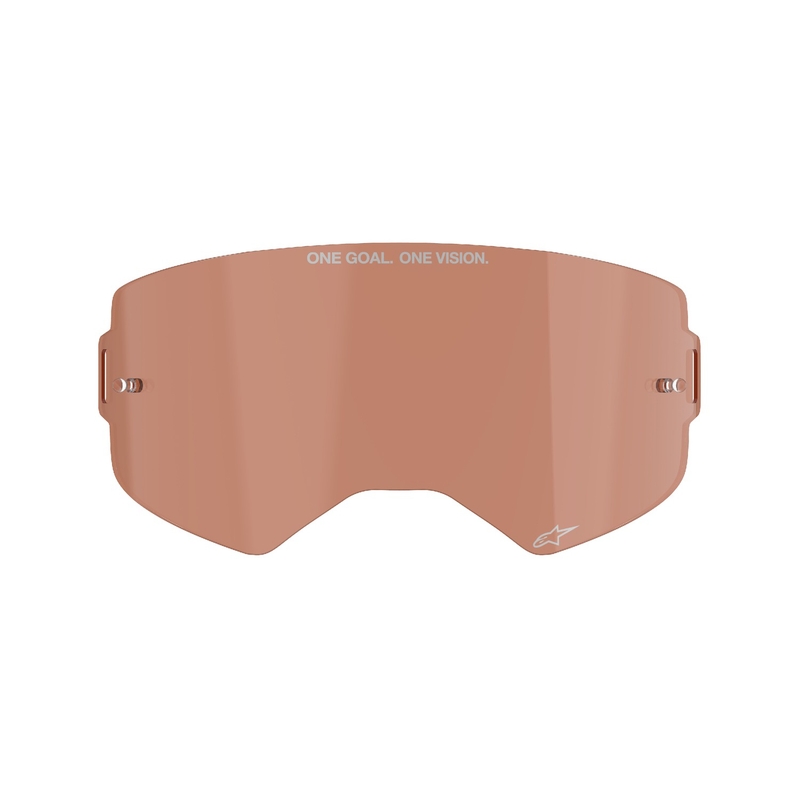 Плексиглас за очила Alpinestars Supertech orange-brown-afterburn