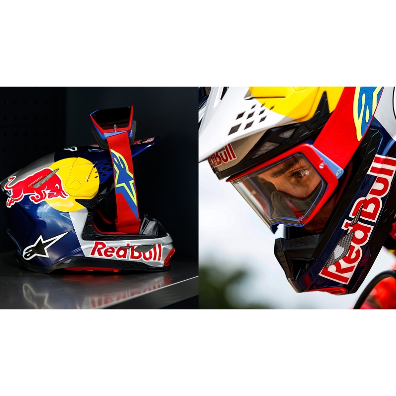 Очила за мотокрос Alpinestars Supertech Stream ROLL-OFF Wide Vision сини с прозрачни лещи