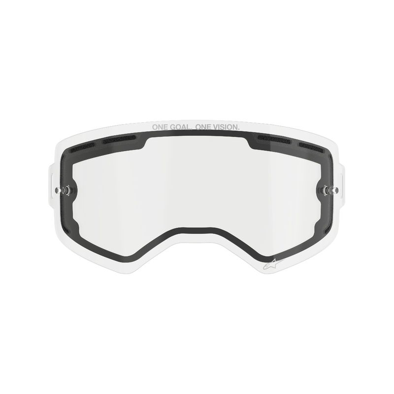 Плексиглас за Alpinestars Supertech двоен антифог прозрачен