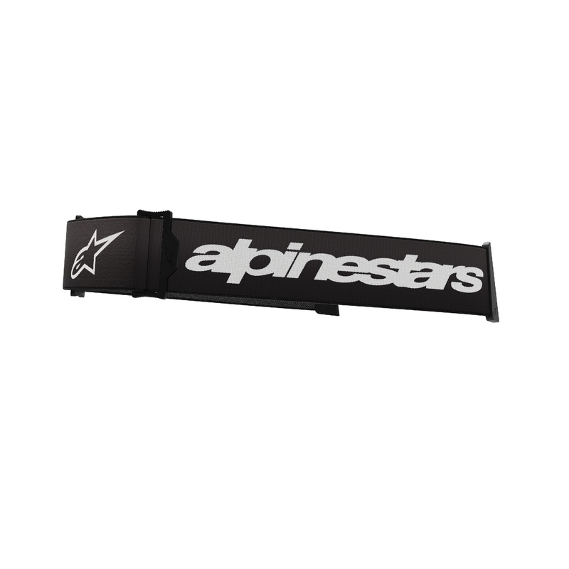 Alpinestars Supertech/Vision 8 черно-бяла каишка за очила
