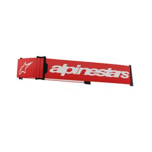 Alpinestars Supertech/Vision 8 каишка за очила червено и бяло