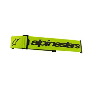 Alpinestars Supertech/Vision 8 флуорово жълто/черна каишка за очила