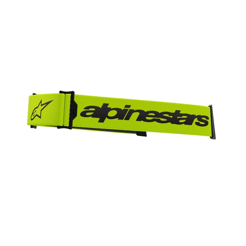 Alpinestars Supertech/Vision 8 флуорово жълто/черна каишка за очила