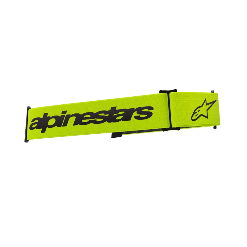 Alpinestars Supertech/Vision 8 флуорово жълто/черна каишка за очила