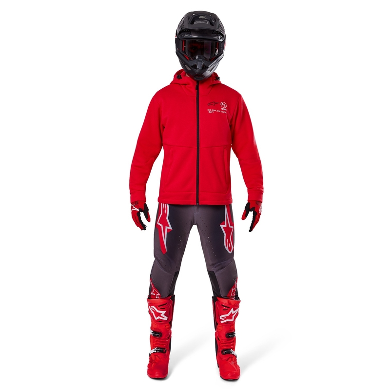 Alpinestars Racer MX Fleece червен