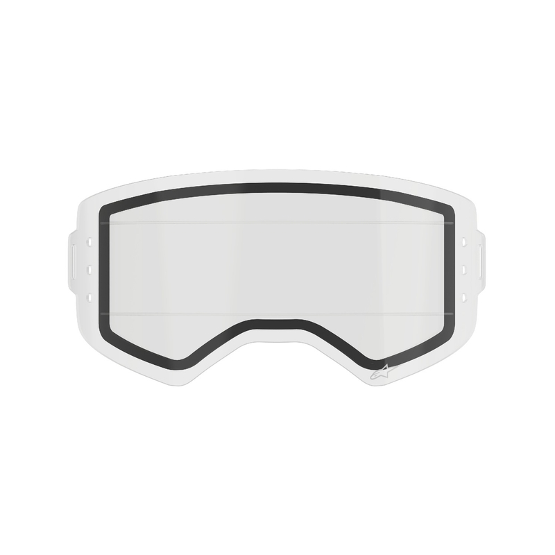 Alpinestars Supertech лещи за очила с двойна защита от замъгляване за система roll-off clear