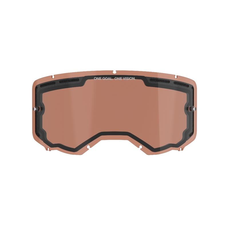 Плексиглас за Alpinestars Vision 8/5/3 double antifog orange brown afterburn