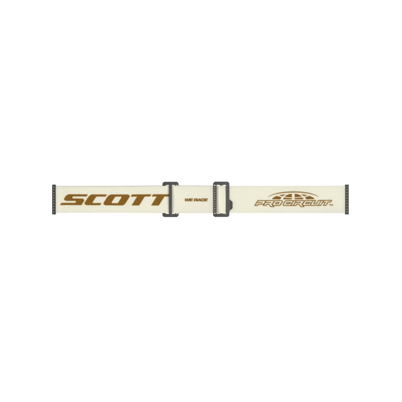 Очила за мотокрос SCOTT Prospect PRO Circuit AMP бежово-кафяви със златист плексиглас