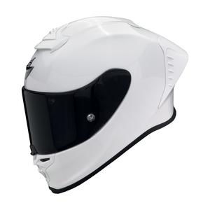 Интегрална мотоциклетна каска Scorpion EXO-R1 EVO AIR FIM Racing #1 Solid Pearl White