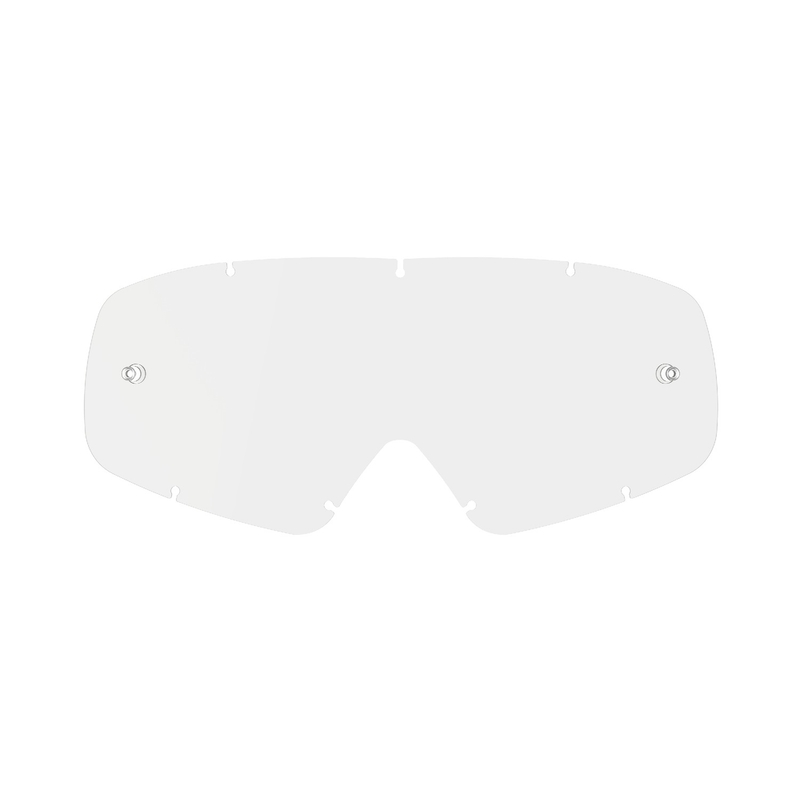 Детски плексиглас за очила Alpinestars Vision Youth прозрачен