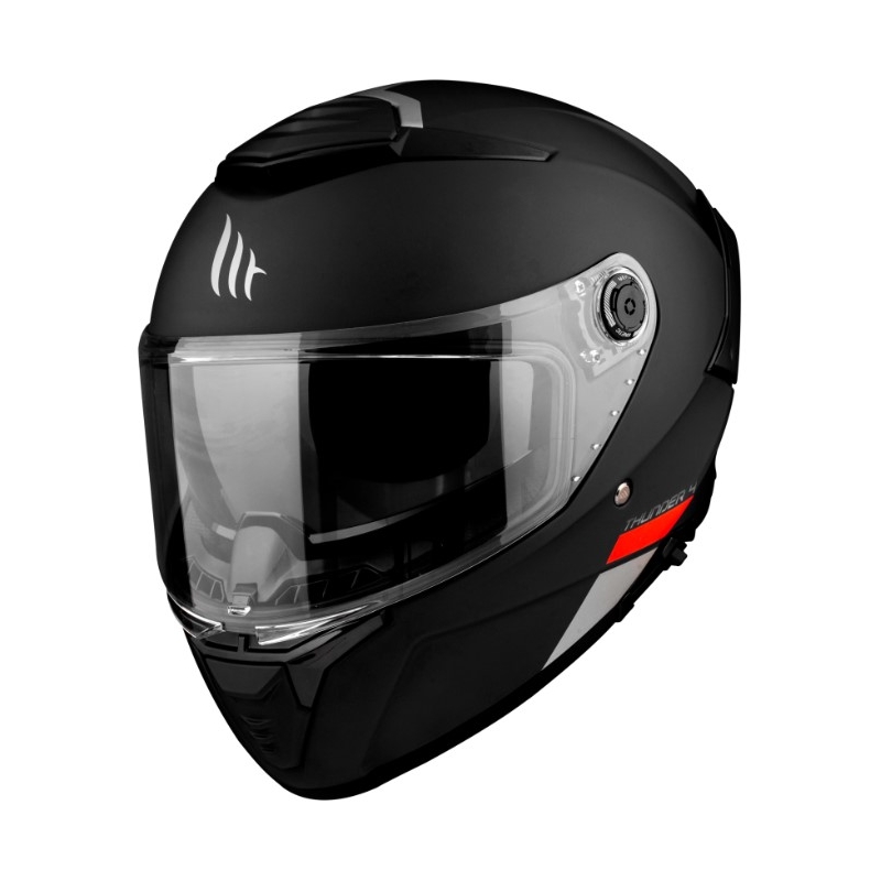 Мотоциклетна каска MT FF118SV Thunder 4 SV, черна матова - II. качество