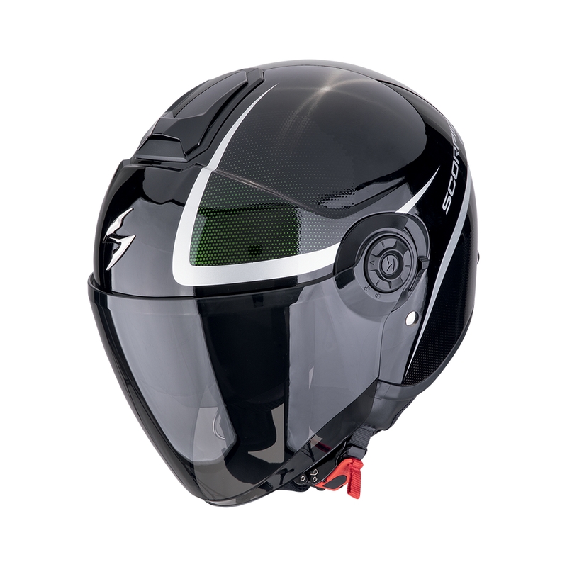 Отворена мотоциклетна каска Scorpion EXO-CITY II INTERCITY black chameleon разпродажба