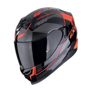 Интегрална мотоциклетна каска Scorpion EXO-520 EVO AIR LENA черно-червена