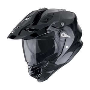 Ендуро каска Scorpion ADF-9000 CARBON AIR SOLID черна