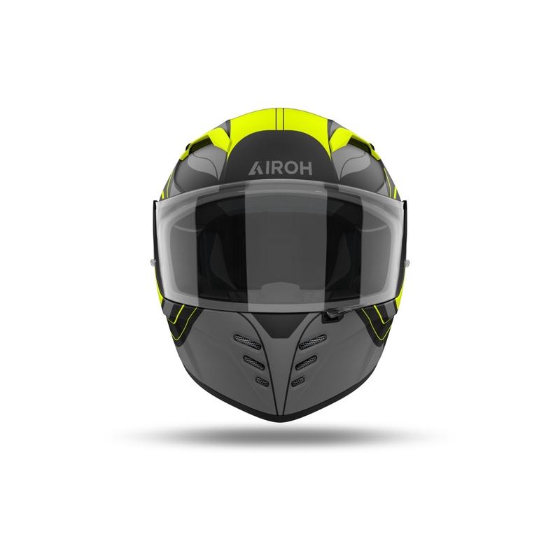 Интегрална мотоциклетна каска Airoh CONNOR Dunk матово жълта