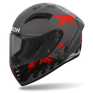 Интегрална мотоциклетна каска Airoh CONNOR Desperado матово оранжева