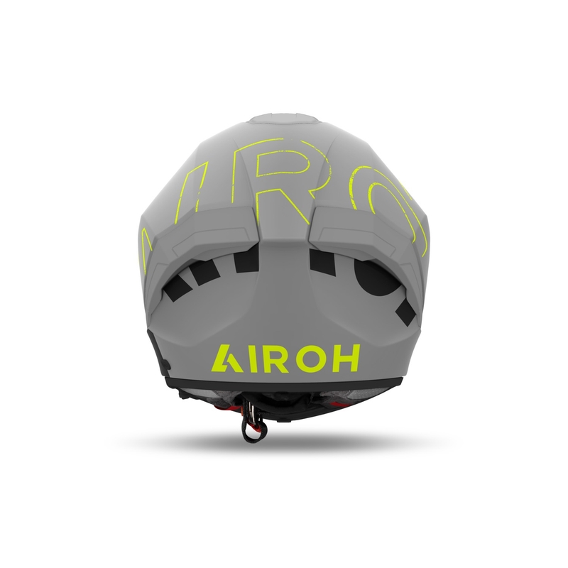 Интегрална мотоциклетна каска Airoh MATRYX Scope матово жълта