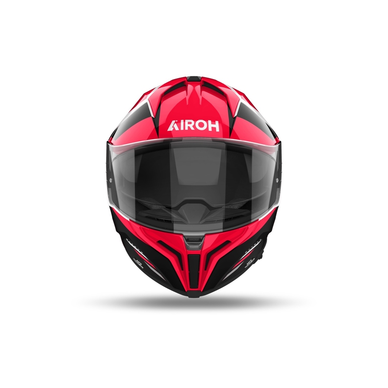Интегрална мотоциклетна каска Airoh MATRYX Thron червена