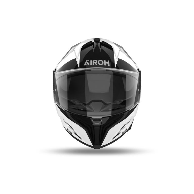 Интегрална мотоциклетна каска Airoh MATRYX Thron бяла