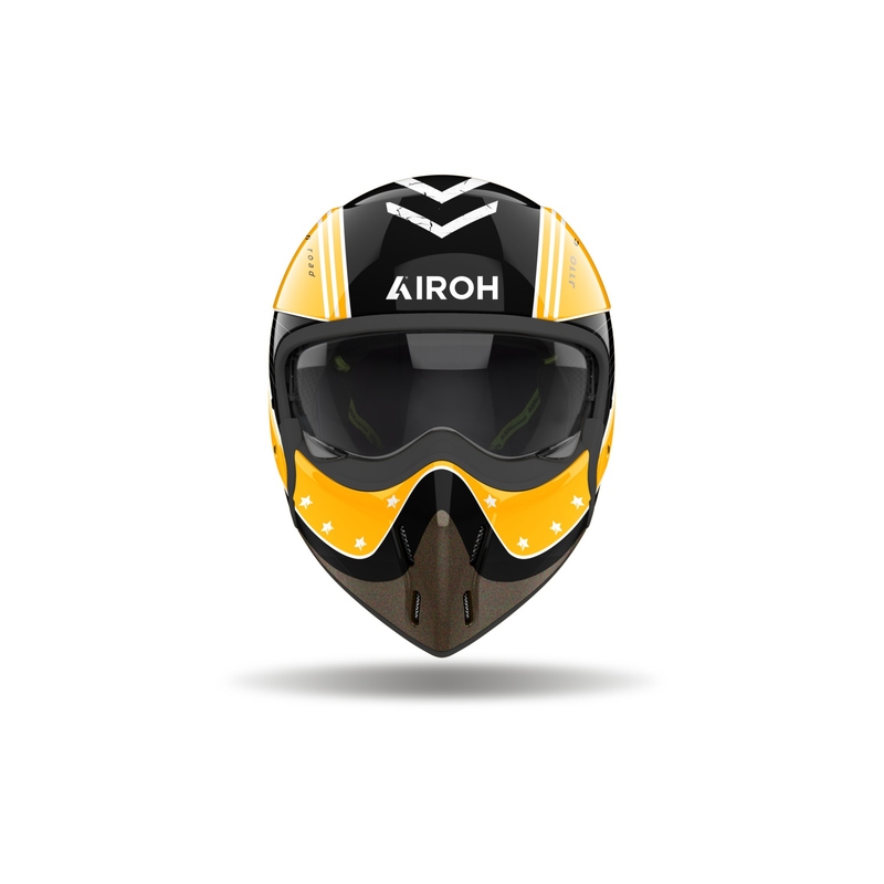 Airoh J110 Command Модулна мотоциклетна каска Gloss Yellow