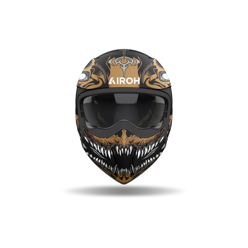 Модулна мотоциклетна каска Airoh J110 Oni матово черно