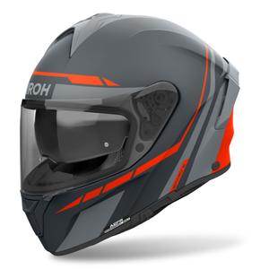 Интегрална мотоциклетна каска Airoh SPARK 2 Spinner матово оранжева