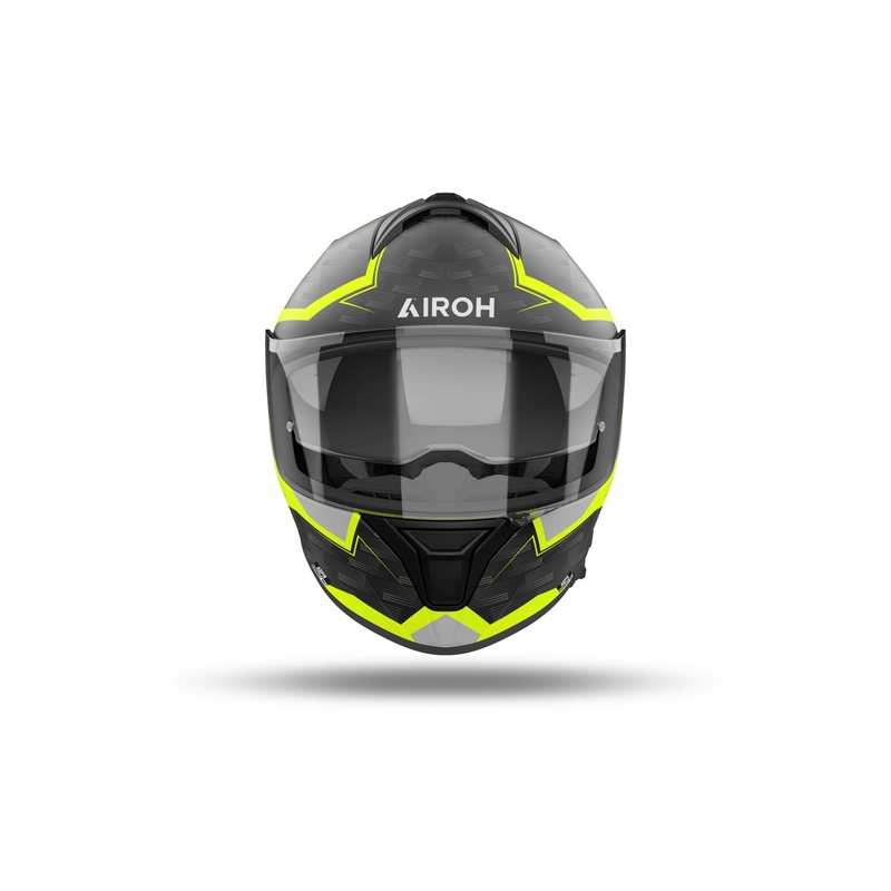 Интегрална мотоциклетна каска Airoh SPARK 2 Zenith матово жълта