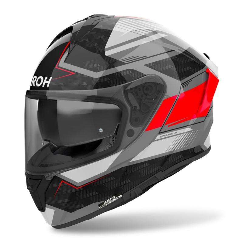 Интегрална мотоциклетна каска Airoh SPARK 2 Zenith лъскаво червена