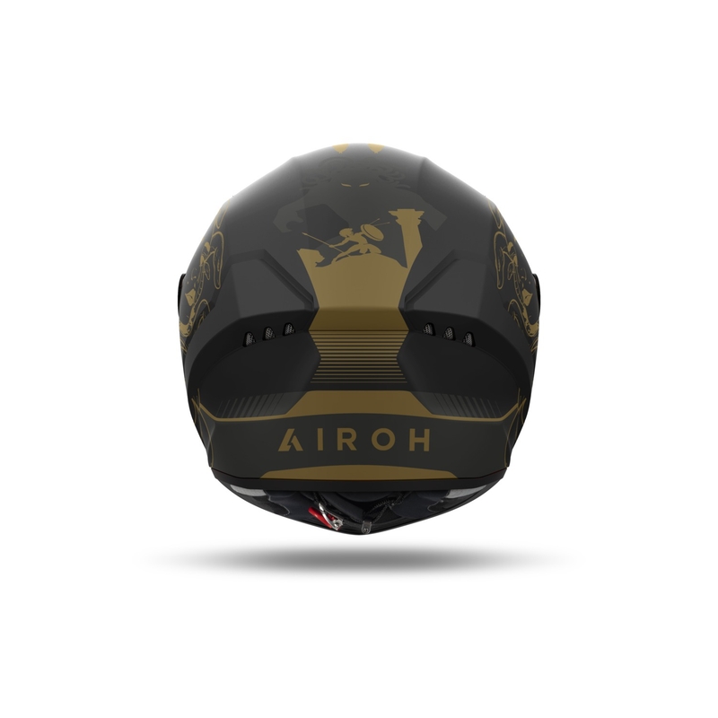 Интегрална мотоциклетна каска Airoh CONNOR Titan матово черно