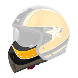 Протектор за брадичка за каски Airoh J110 Command гланц жълт