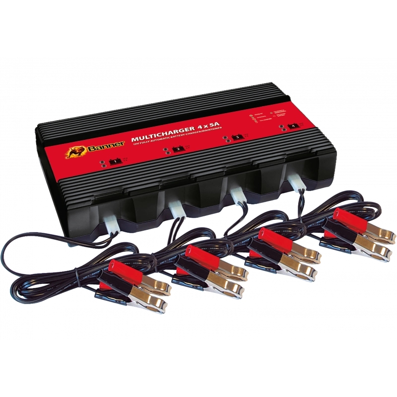 Зарядно устройство за батерии Banner Multicharger 4x5A за 12V батерии