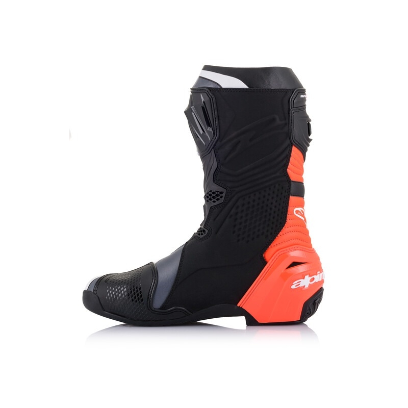 Мотоциклетни ботуши Alpinestars Supertech R black-fluo red-white-grey