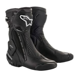 Alpinestars SMX Plus 2 Gore-Tex Black-Silver Мотоциклетни ботуши