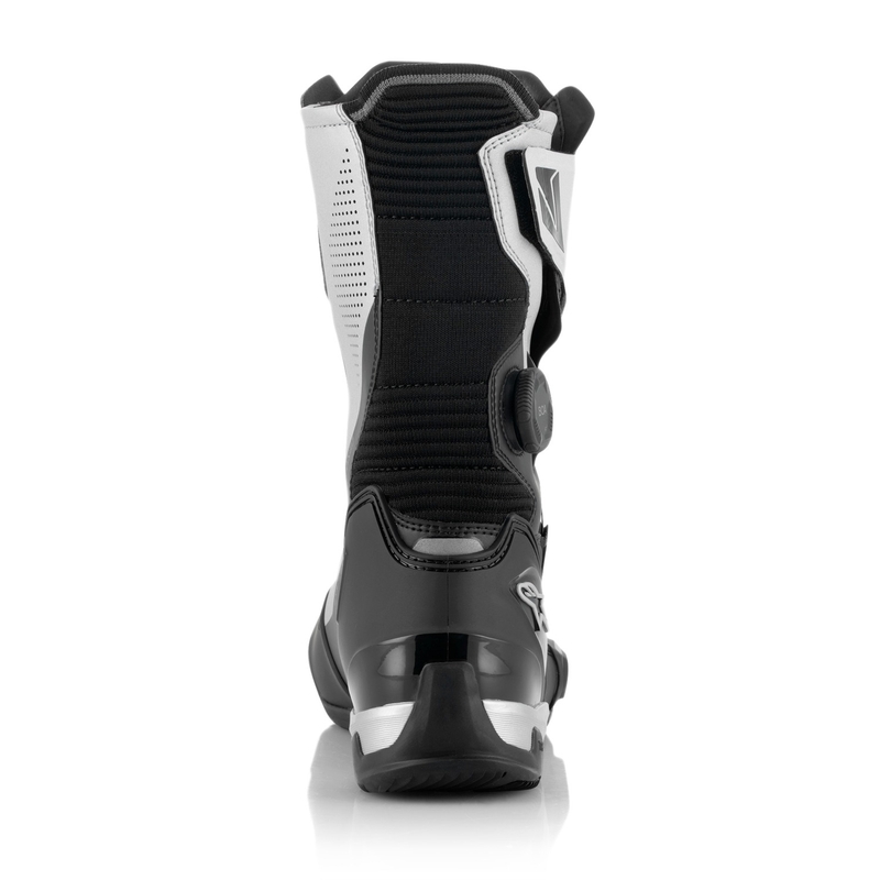 Alpinestars SP-X BOA ботуши за мотоциклет черни и сребърни