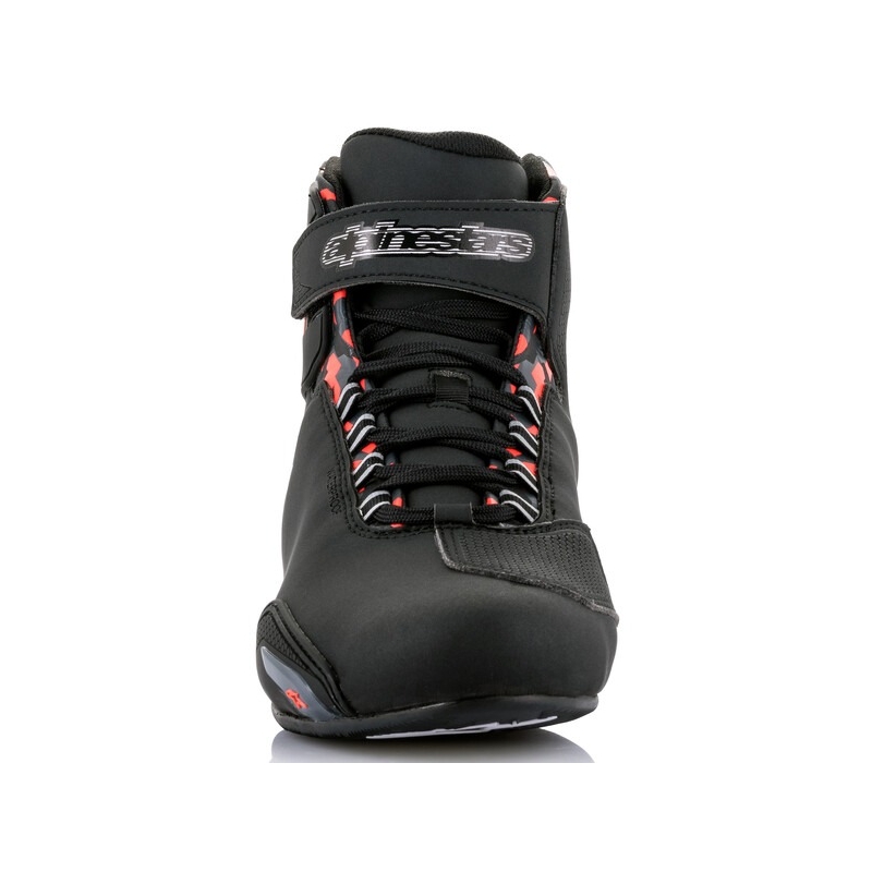 Alpinestars Sektor Водоустойчиви ботуши за мотоциклетизъм Black-Red-Gray-Camo