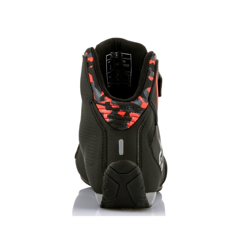 Alpinestars Sektor Водоустойчиви ботуши за мотоциклетизъм Black-Red-Gray-Camo