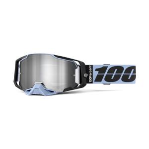Очила за мотокрос 100% ARMEGA PETROS silver plexi