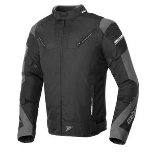 Мотоциклетно яке SEVENTY DEGREES SD-JR69 black-grey