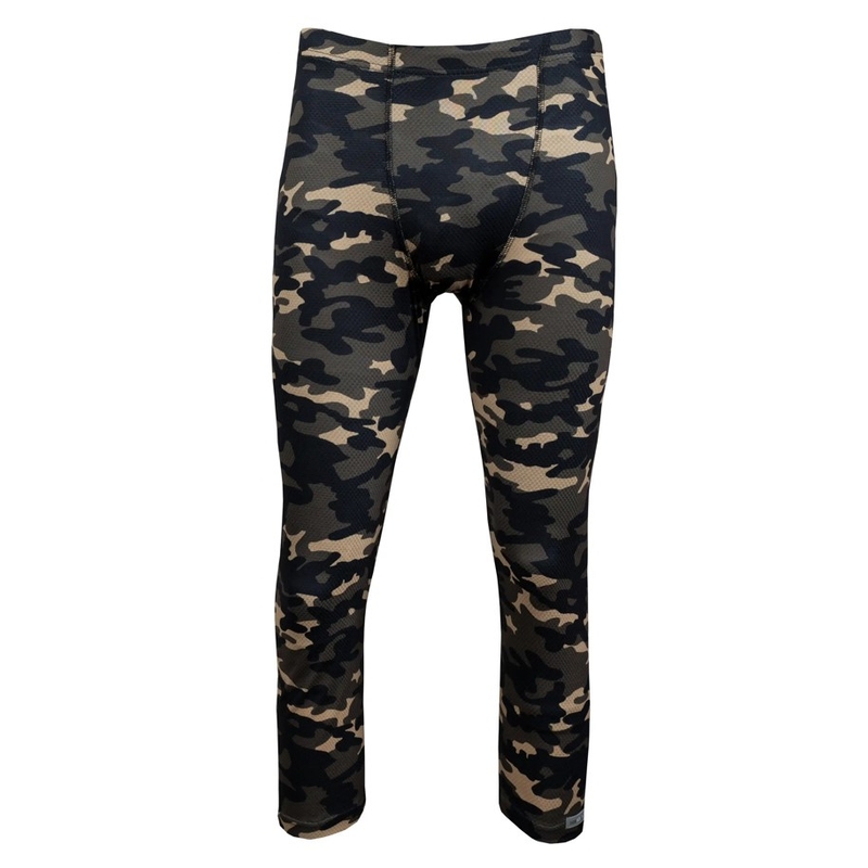 Термобельо nanosilver® 3/4 camo маслинено зелено
