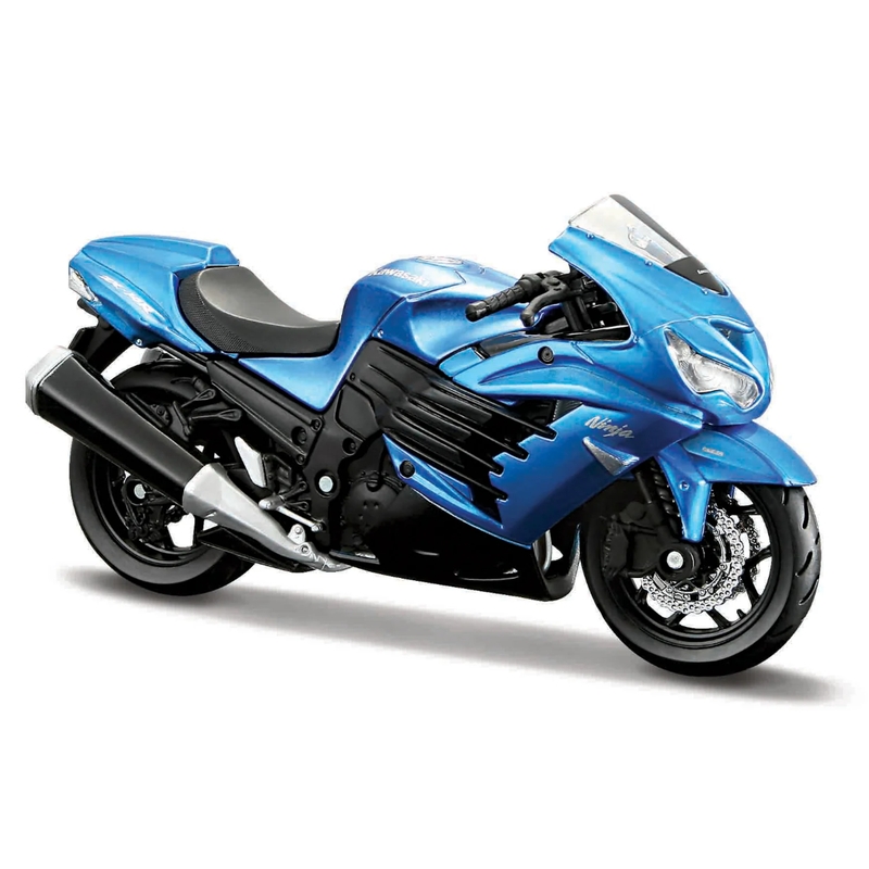 Модел мотоциклет Maisto Kawasaki Ninja ZX-14R blue