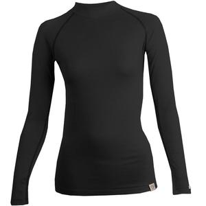 Дамска термална тениска nanosilver® MERINO черна
